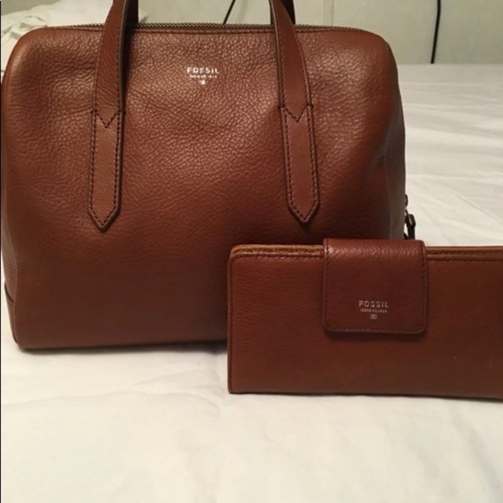 Fossil Sydney Satchel & Wallet